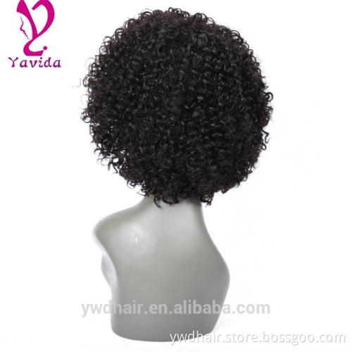 Brazilian Curly Lace Front Human hair Wig Glueless Full Lace Wigs With Baby Hair Short Curly Kinky Curly Full Lace Wigs